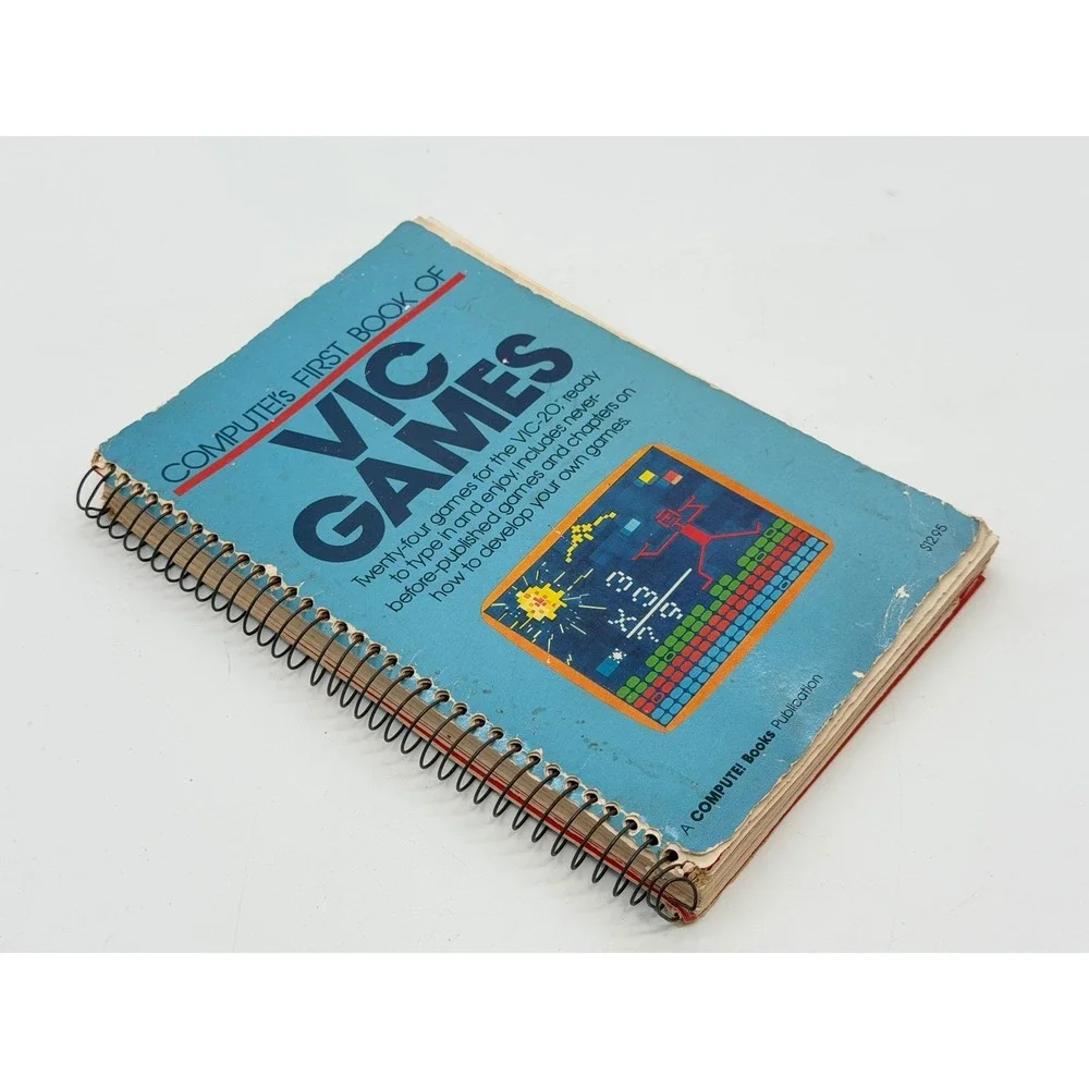 COMPUTE!'s First Book of VIC Games 1983 Retro Programming 24 Games for VIC-20